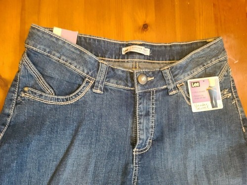 Lee NEU MIT ETIKETT SKIMMER NIEDRIGE TAILLE GEWASCHENE JEANS Größe 12 - Bild 2 von 6