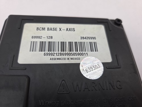 Harley Davidson BCM X -Axis Body Control Module Security Module 69992-12B - Picture 12 of 13