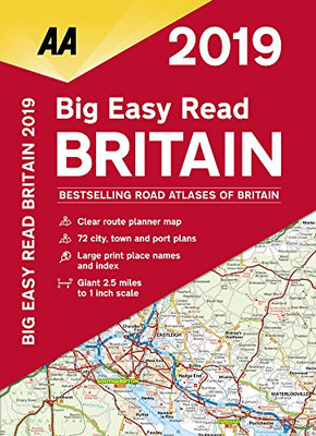 Big Easy Read Britain 2019 SP (AA Road Atlas Britain) (Aa Big Easy Read)