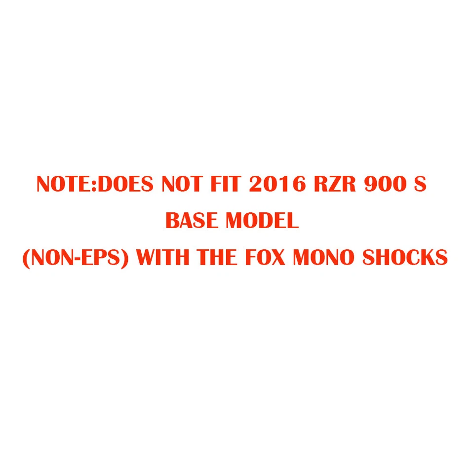 KITS DE ELEVACIÓN COMPLETOS AJUSTABLES 2" - 5" PARA POLARIS RZR 900 RZR-4 2015-2016 Foto 2 de 4