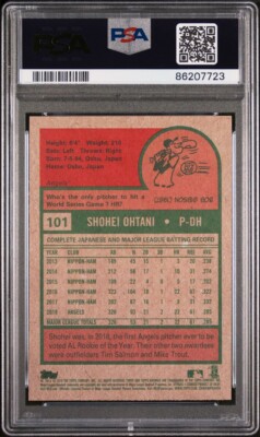 その他 Shohei Ohtani 2019 Topps Archives Shohei Ohtani 2019 Topps Archives #101 Sgc 9.5 | eBay