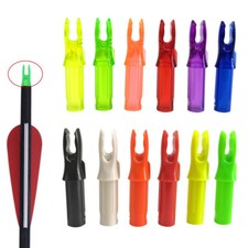 60pcs Pfeilnocken Einf&uuml;gen Nock Pin Kunststoff Bogenschie&szlig;en ID6,2mm Pfeilschaft