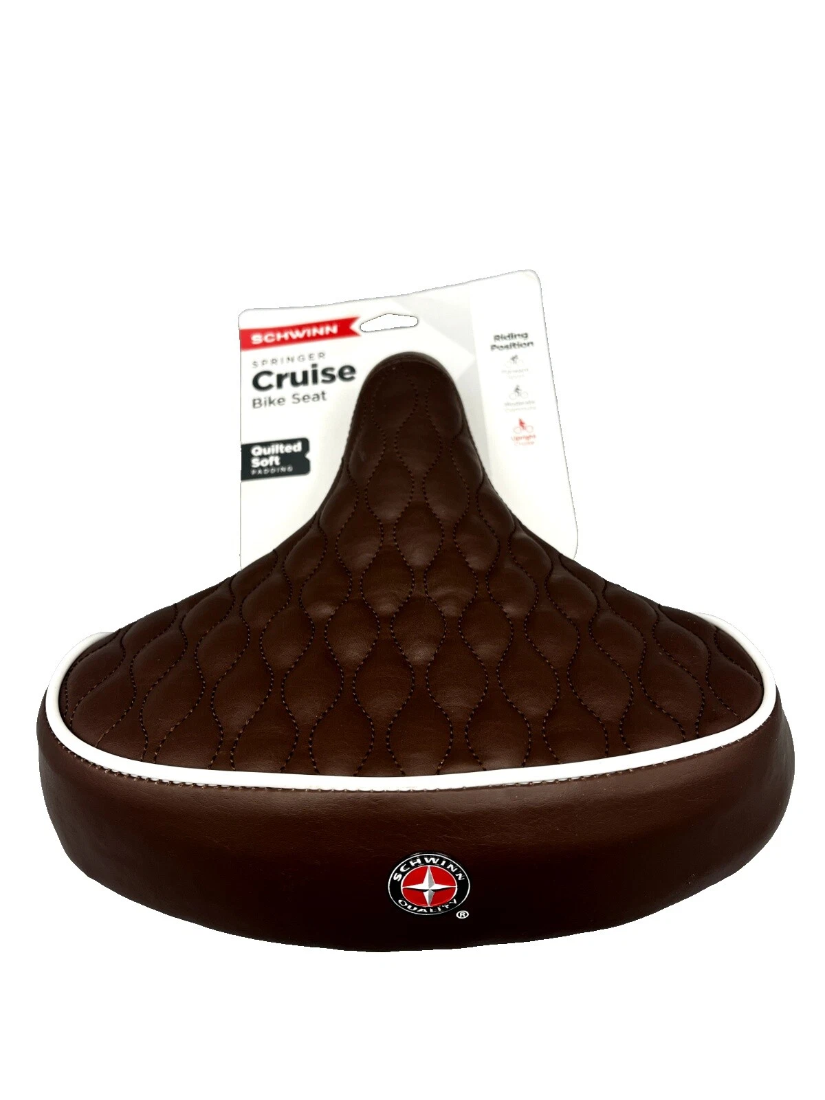 Schwinn Marrón Sintético sillines de bicicleta y asientos