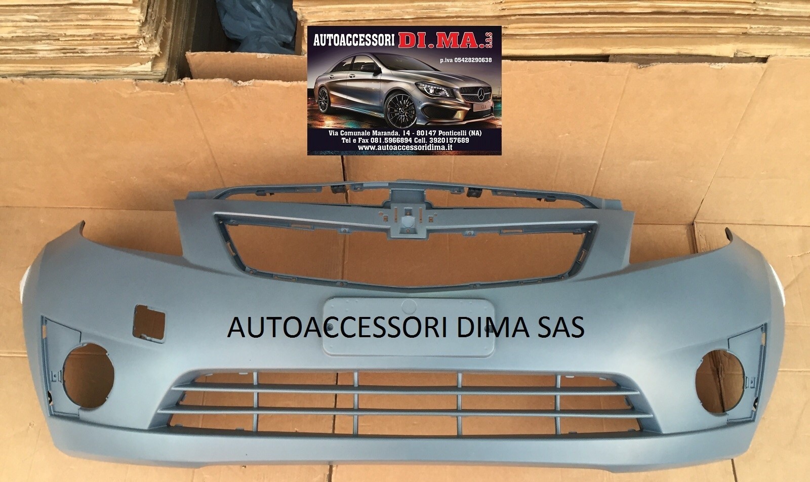 PRASCO DW3401001 Paraurti anteriore, con la prima mano - Immagine 3