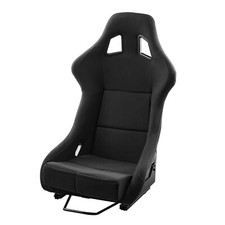 Vevor Universal Racing Bucket Sport Seat Velours Fiberglass Frame-1 Piece