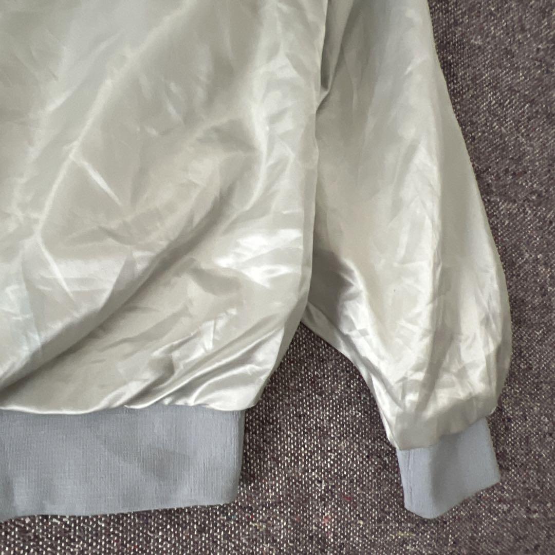 Vintage Made in USA Satin Nylon Stadium Jumper Rockabilly Vintage Made in USA Satin Nylon Stadium Jumper Rockabilly