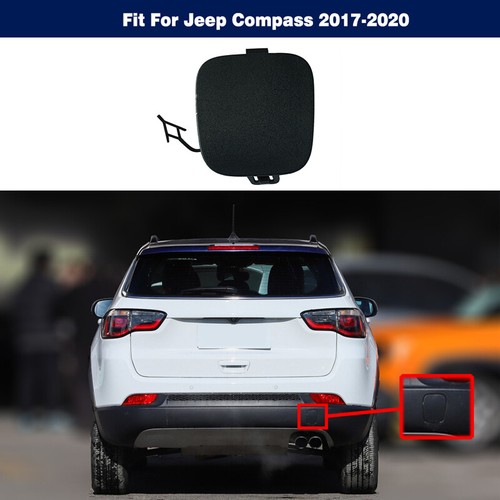 Rear Bumper Tow Hook Eye Cap Trailer Cover 53223417 for Jeep Compass
