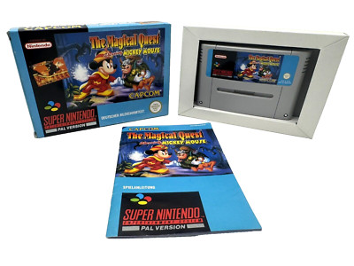   The Magical Quest starring Mickey Mouse - SNES Super Nintendo Spiel  ️ OVP