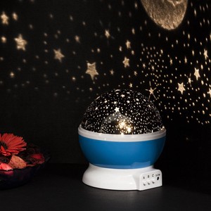 Rotating Projector Starry Night Lamp Star Sky Projection Led Kids