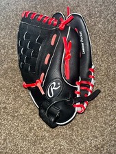 Rawlings Baseball Glove Youth Right Hand Throw 11 Playmaker Series PM11BSR Black