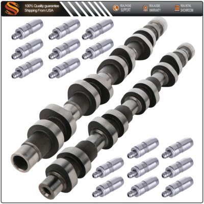 Right Left Camshafts & Lifters For Chrysler Dodge Jeep Mitsubishi 4.7L