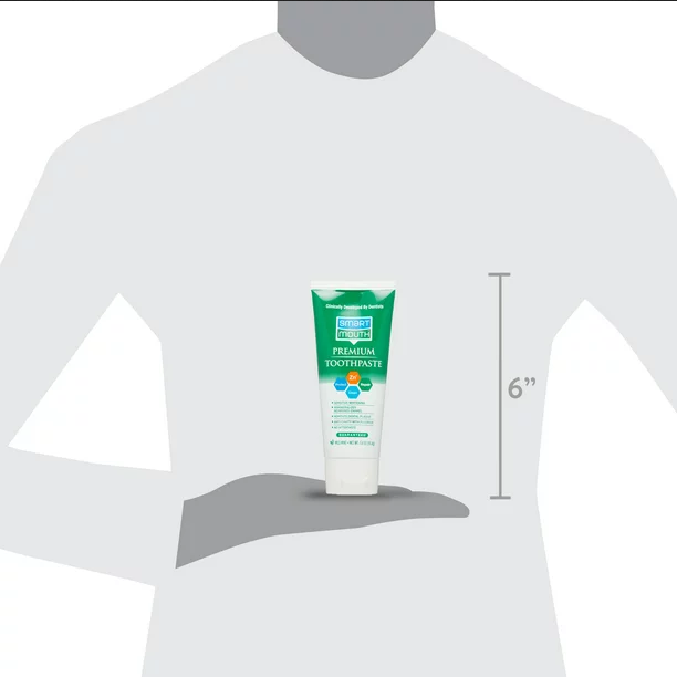 SmartMouth Premium Zinc Ion Toothpaste Protect Clean & Repair Mild Mint