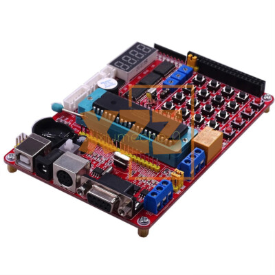 1PC PIC MCU development Mini System PIC Development Board + Microchip PIC16F877A
