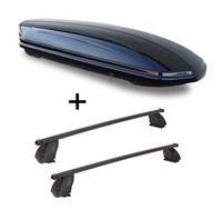 Dachbox Vdpmaa460L+DachträGer K1M FüR FüR Fiat Multipla II 5TüRer Ab 04