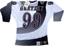 WAYNE GRETZKY SIGNED KINGS AUTHENTIC MITCHELL & NESS HOCKEY JERSEY PSA/DNA