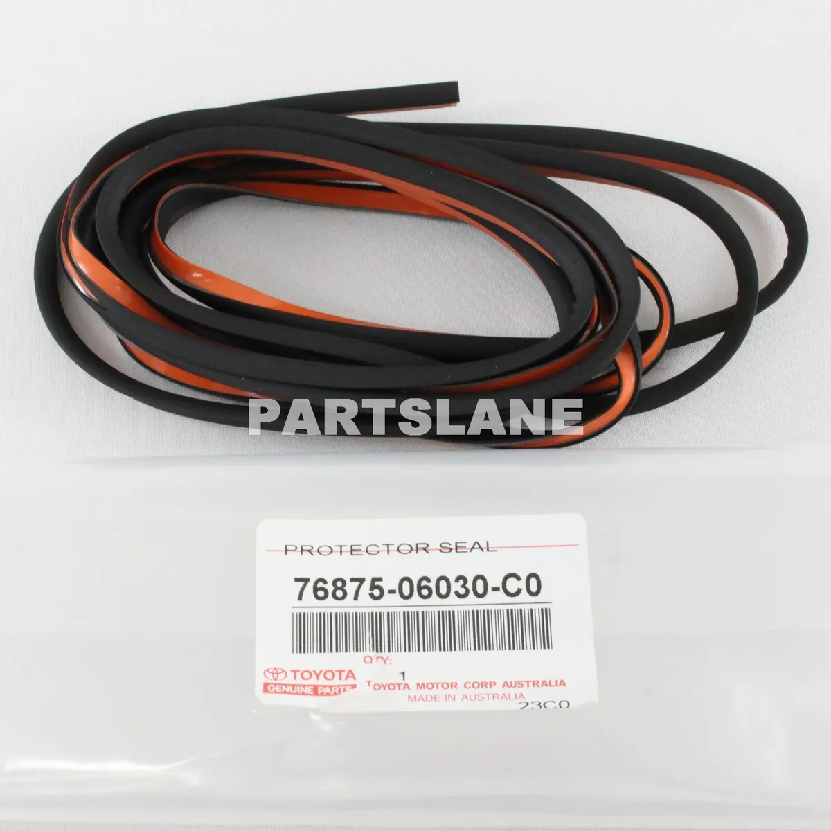 76875-06030-C0 Toyota OEM Genuine PROTECTOR, REAR SPOILER, NO.4 | eBay