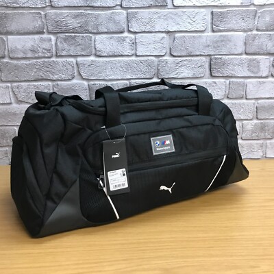 GENUINE BMW M Motorsport Black 25L Duffle Bag, Ruck Sack  BMW Black Duffel Travel Bag with Logo main image 0