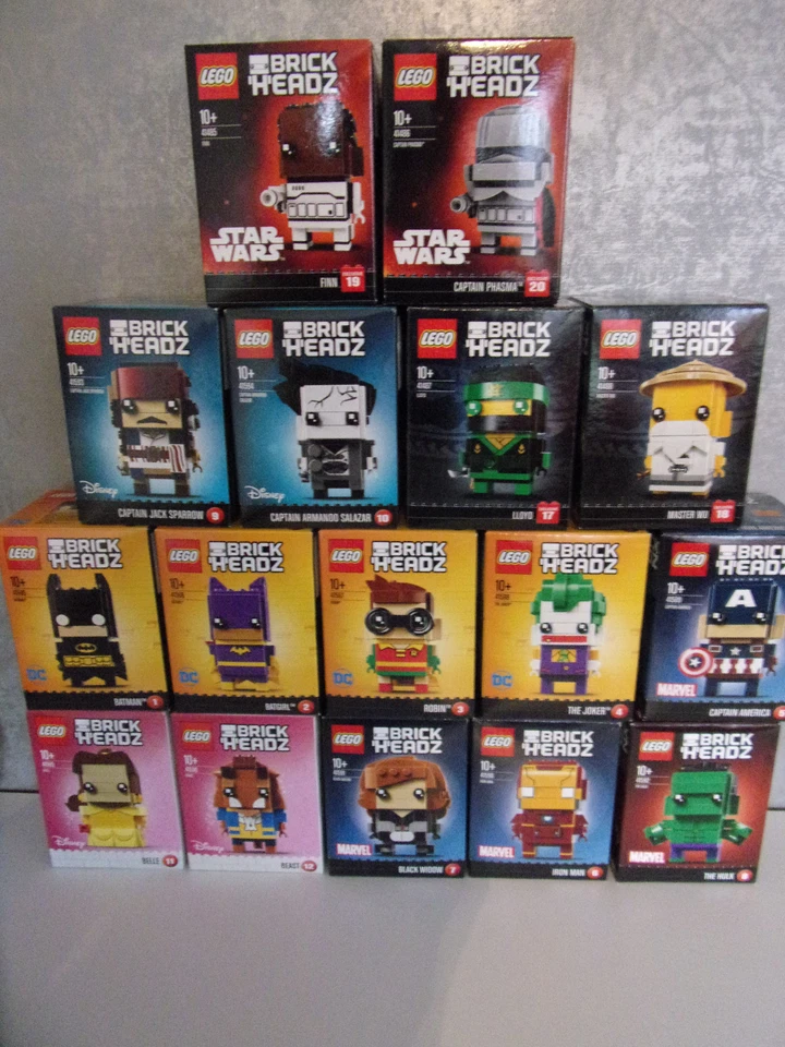 Lego Brick Headz (Wednesday, Seasonal, Fortnite, Pets,...) - zum aussuchen - Neu - Bild 1 von 1