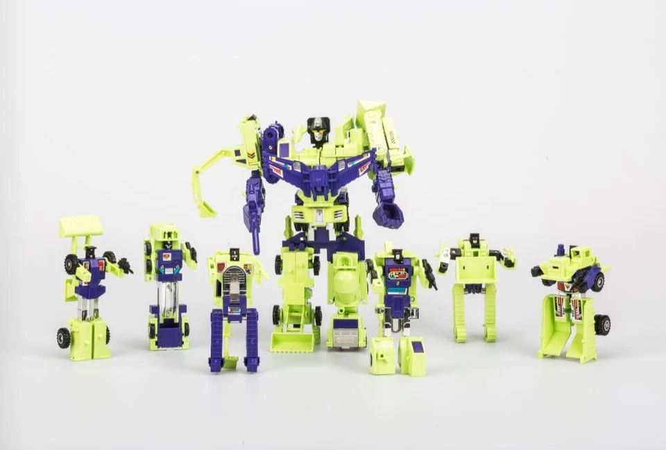 Nuevo juego de caja Transform G1 Devastator reedición figura de acción sin usar, en caja  Foto 4 de 4