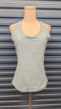 Prana Women Top Large Racer Crossback Strappy Yoga Workout Tank