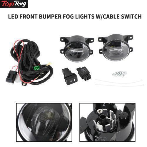 Front LED Fog Light Driving Lamp Switch Wiring Kit For Honda Civic 2022+  !!