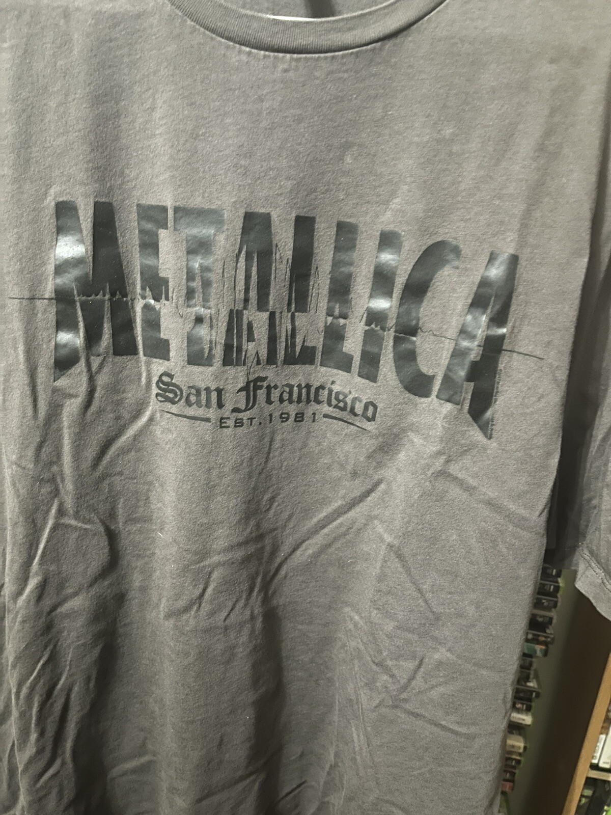 Metallica San Francisco EST. 1981 Gray XL