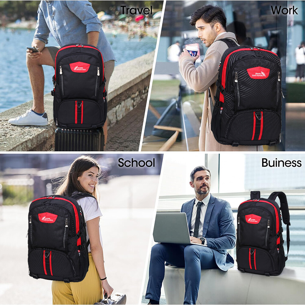Men's Backpack Shoulder Bag Weekender Travel School Laptop Bags New Year