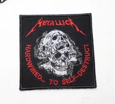 METALLICA Hardwired to Self-destruct PATCH Metallica thrash metal USA Seller
