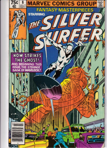 MARVEL Comics FANTASY MASTERPIECES mettant en vedette THE SILVER SURFER Vol. 2 No. 8 1980 - Photo 1/2