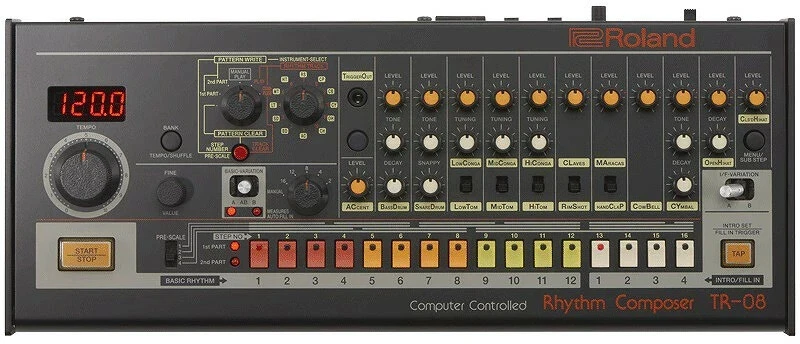 Roland Boutique TR-08 Rhythm Composer Drum Machine – TR-808 Analog Style Japan - Image 3 of 4