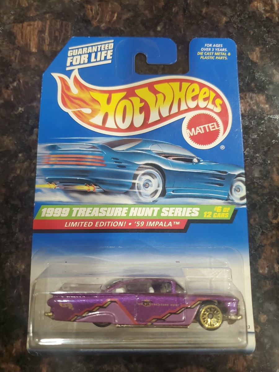 Hot Wheels 1999 Treasure Hunt '59 Impala 1959 Chevy Low