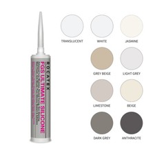 Rocatex FGS Ultimate Silicone 310ml Tube - Multiple Colours - Flexible Sealant