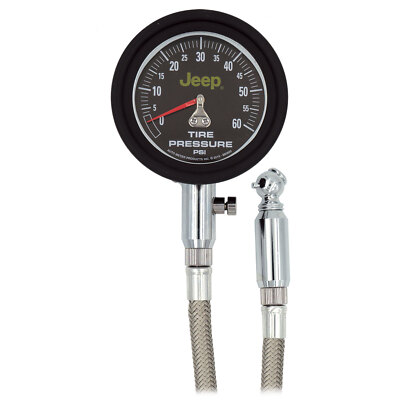 #ad AutoMeter 880805 Tire Pressure Gauge 0 60PSI for Jeep $41.85