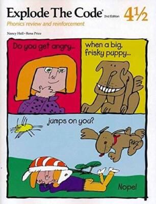 Explode the Code 4 1/2: Phonics Review and Reinforcement - Paperback - VERY GOOD