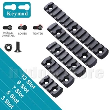 Tactical Rail Section fit Picatinny 20mm Rail 3,5,7,9,13 Slots for Keymod Rail