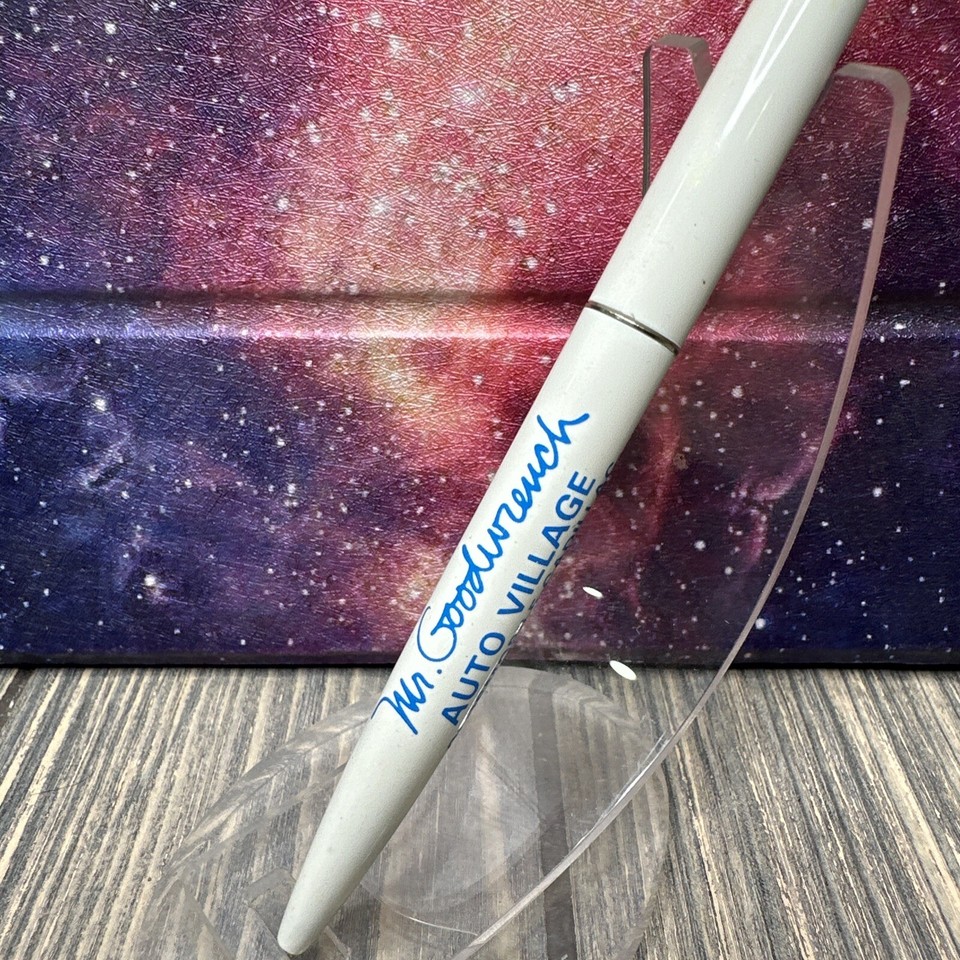 Vintage Mr. Goodwrench Auto Village Bel Air MD Advertisement Pen eBay