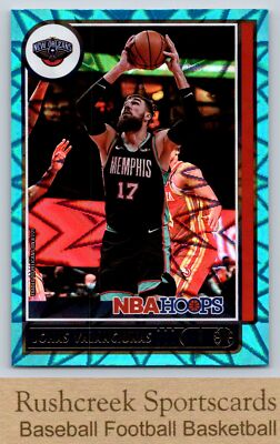 2021 Hoops #152 Jonas Valanciunas Pelicans  Teal Explosion