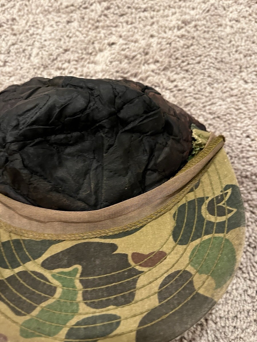Vietnam War 1960s Vintage Camo Hat Frogskin Beo Gam USMC Military