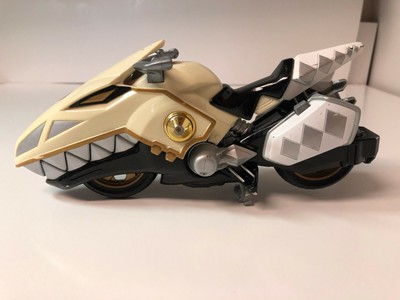 mmpr power rangers dino thunder white raptor motorcycle