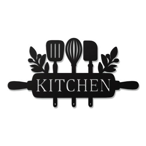Kitchen Wood SignRustic Farmhouse Kitchen Decor style1