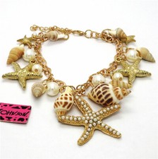 Fashion Sea starfish Conch Pearl Women Jewelry China Bracelet Gift
