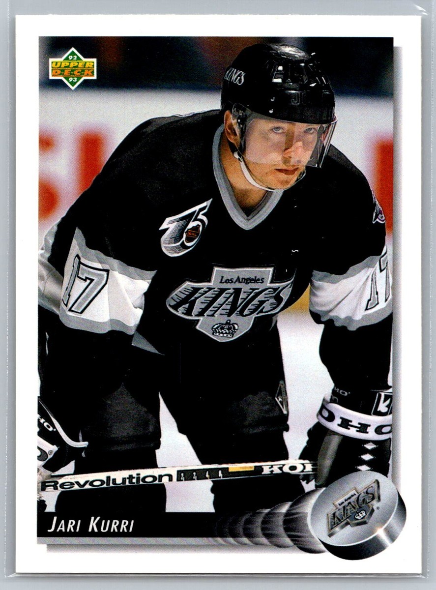 2009 Upper Deck Sandler Ferrell /99 衣装 Jari Kurri 1992-93 Upper Deck HOCKEY #218 Los Angeles Kings HOF | eBay