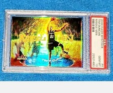 TIM DUNCAN 2000 FLEER MYSTIQUE #4 OF 10 MIDDLE MEN FOIL SPURS HOF PSA 10 🔥 RARE
