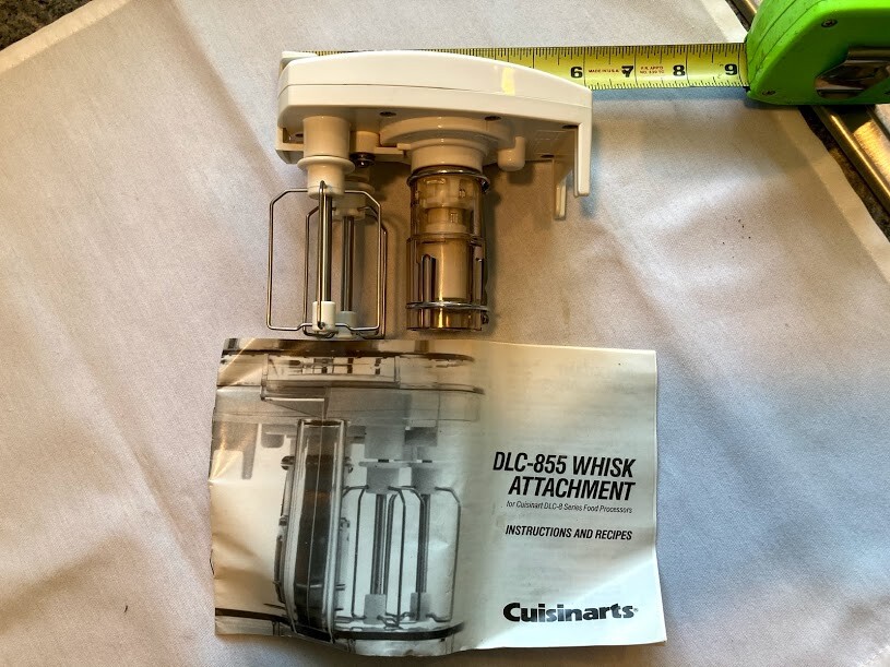 VINTAGE CUISINART Whisk Attachment "DLC855" FOR DLC8 Series eBay