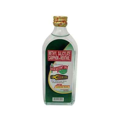 Efficascent Oil Extreme Strength Methyl Salicylate Camphor Menthol with Laven...
