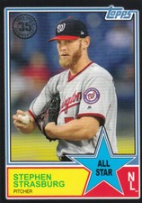 2018 Topps Series 2 Baseball Part 4 '83 Insert and Parallel Insert Cards