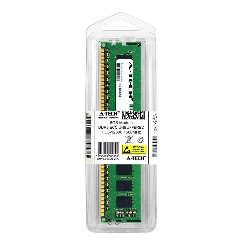 8GB PC3-12800E ECC UDIMM (Samsung M391B1G73QH0-YK0 Equivalent) Server Memory RAM - Image 2 of 2