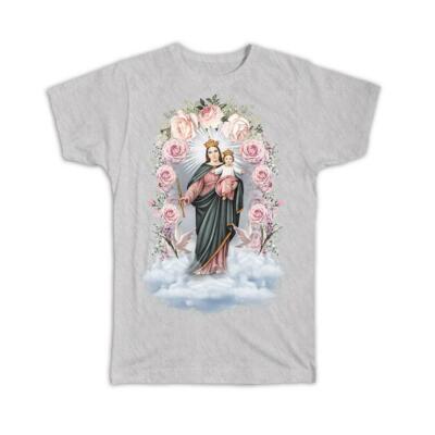 Gift T-Shirt : Our Lady of Perpetual Help Catholic Virgin Mary 