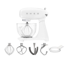 SMEG SMF13WHEU 800W Aluminium Küchenmaschine - Weiß - Ovp - Neu - 4,8 L Beste