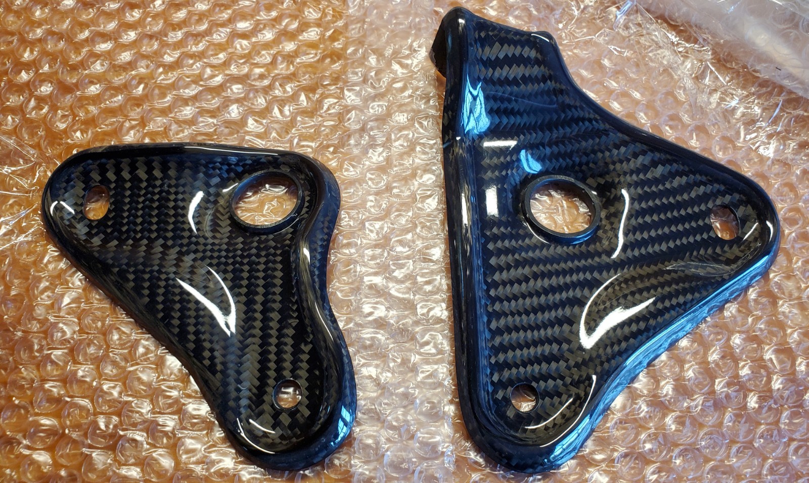 Honda Acura NSX Carbon Fiber Radiator Mounting Bracket Set for NA1 NA2